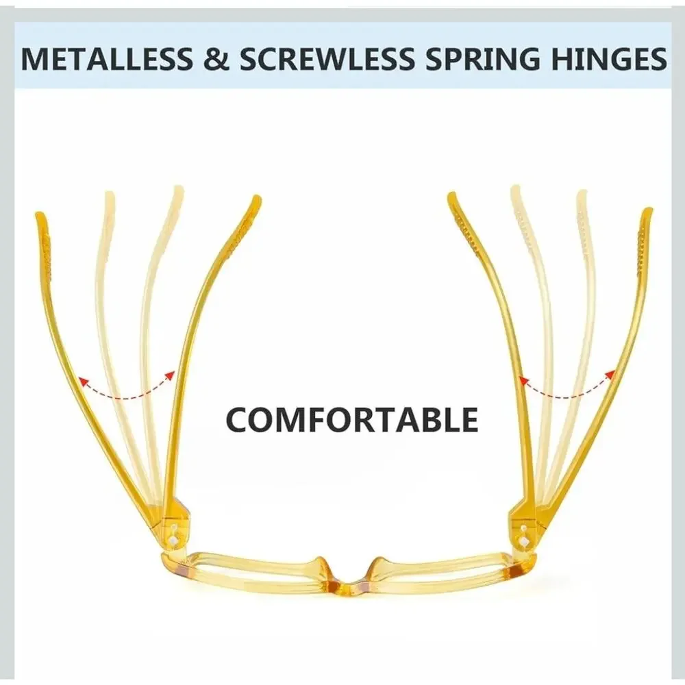 6 BiFOCO Assorted Colors 1.75 Glasses Metalless No Screws Flexible S16 - Picture 3 of 6